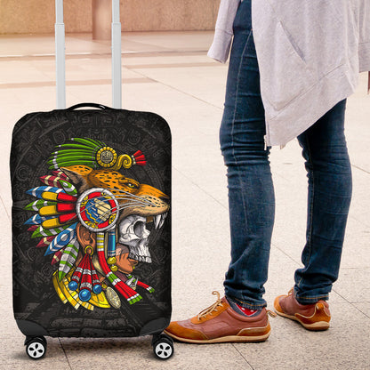 Luggage Covers Aztec Jaguar Warrior Luggage Covers