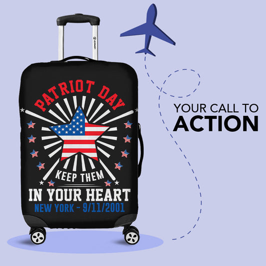 Luggage Covers Patriot Day Statue of Liberty Luggage Covers