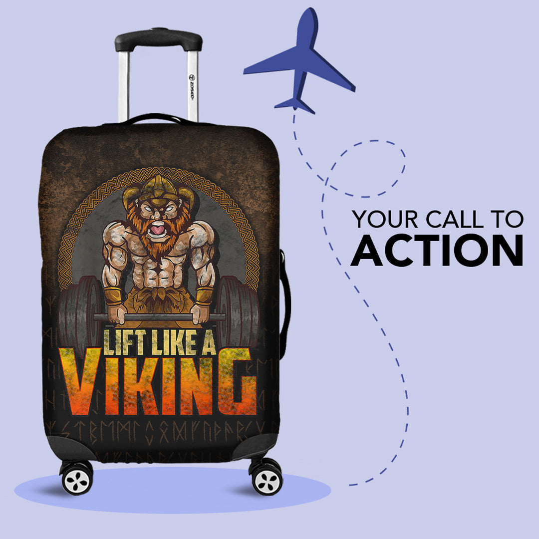 Luggage Covers Huginn And Muninn Birds Norse Mythology Crow Hunters Wildlife Animals Luggage Covers
