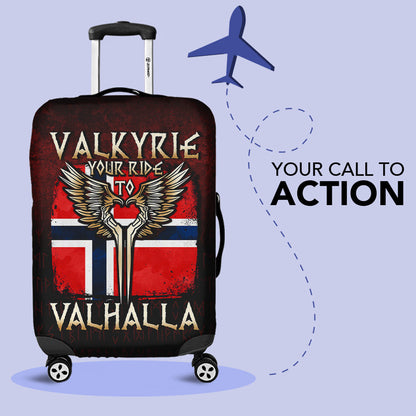 Luggage Covers Valkyrie Your Ride to Valhalla Norway Luggage Covers
