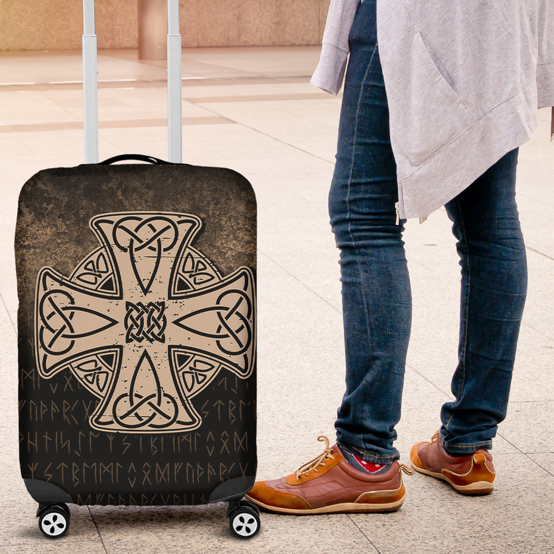 Luggage Covers Celtic Symbol Norse Mythology Valhalla Luggage Covers