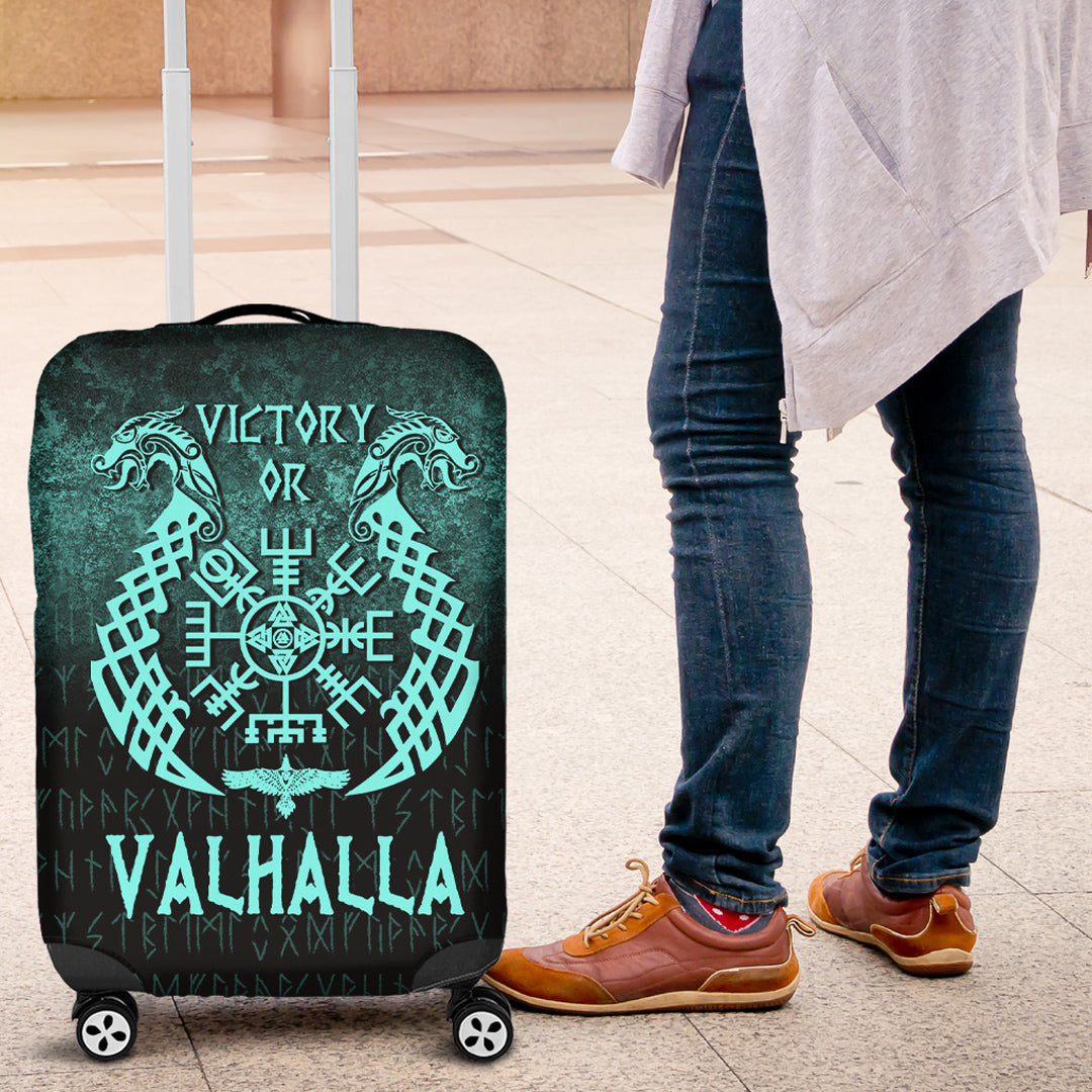 Luggage Covers Victory or Valhalla Cyan Version Luggage Covers