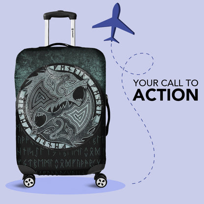 Luggage Covers Fenrir the Wolf Luggage Covers