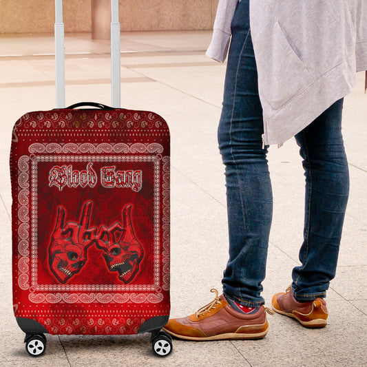 Luggage Covers Blood Handsign Luggage Covers