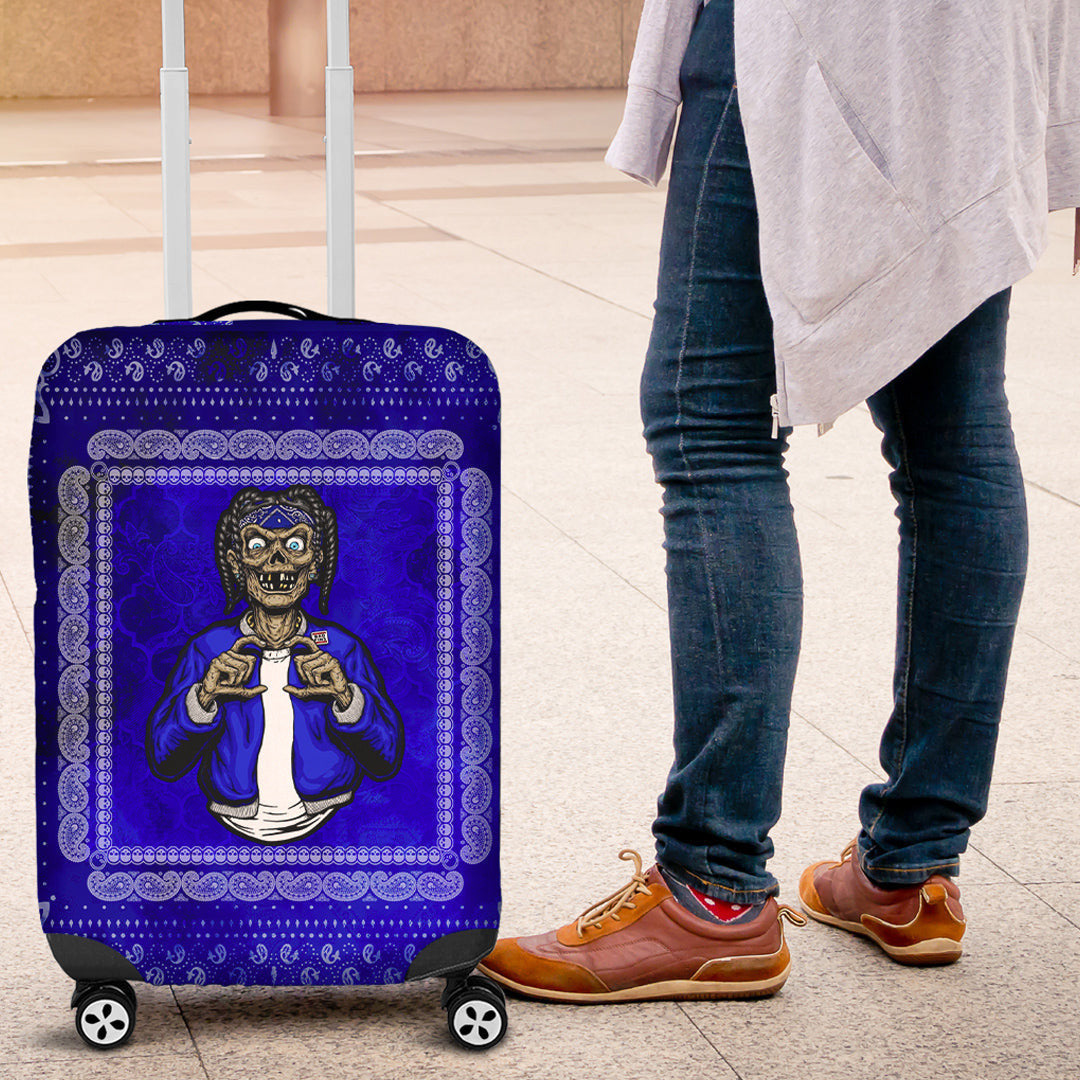 Luggage Covers Crips Skull Gang Luggage Covers