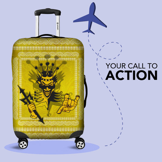 Luggage Covers Skull Latin King Luggage Covers