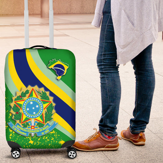 Luggage Covers Brazil Special Flag Luggage Covers