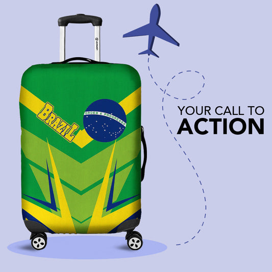 Luggage Covers Brazil Sporty Style Luggage Covers
