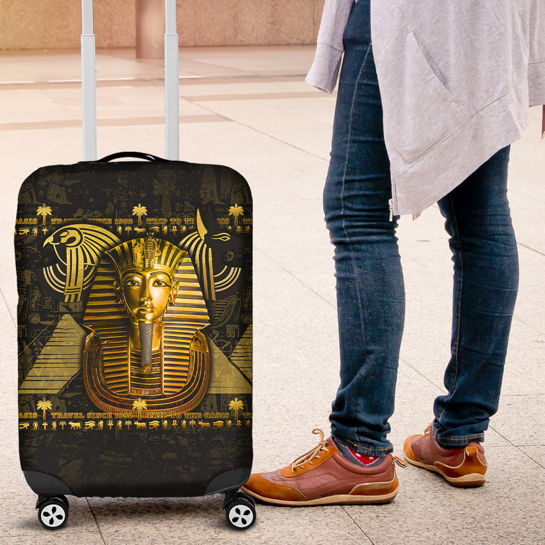 Luggage Covers Tutankhamun Golden Luggage Covers