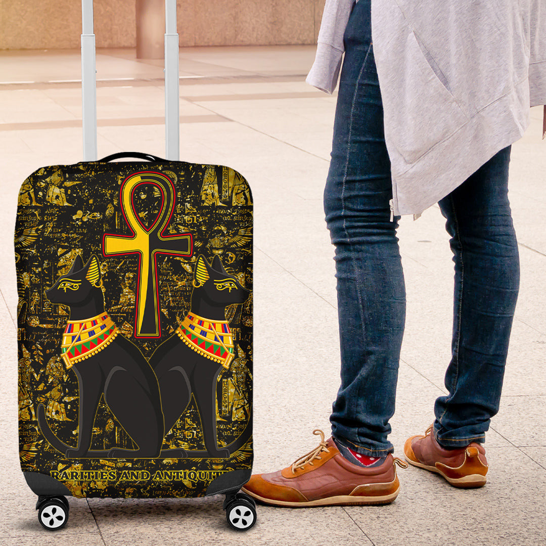 Luggage Covers Egypt Goddess Bastet Luggage Covers