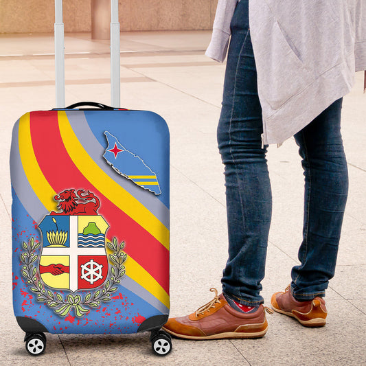 Luggage Covers Aruba Special Flag Luggage Covers