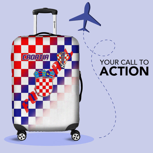 Luggage Covers Croatia Sporty FootballLuggage Covers