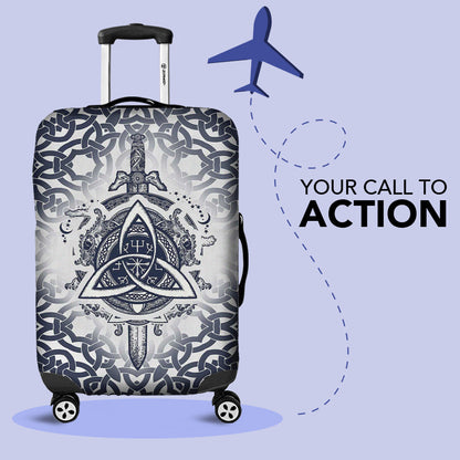 Luggage Covers Sword Celtic Tattoo Luggage Covers