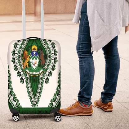 Africazone Africa Luggage Cover KwaZulu Natal Region of South Africa Luggage Cover Vintage African Dashiki