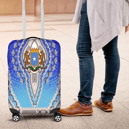 Africazone Africa Luggage Cover Somalia Luggage Cover Vintage African Dashiki