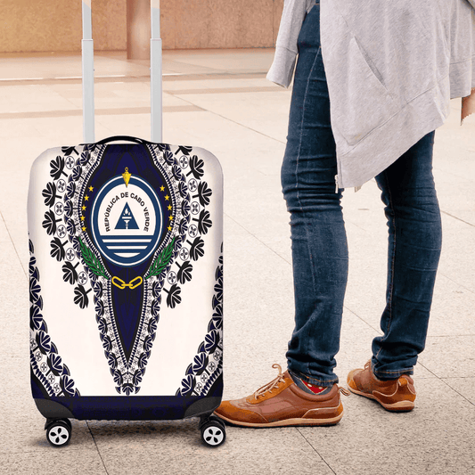 Africazone Africa Luggage Cover Uganda Luggage Cover Vintage African Dashiki