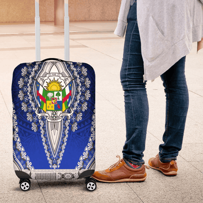 Africazone Africa Luggage Cover Central African Luggage Cover Vintage African Dashiki