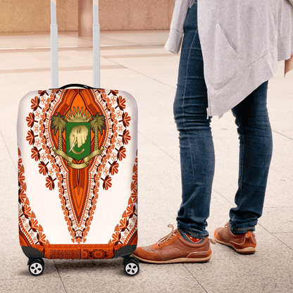 Africa Luggage Cover Saudi Arabia Luggage Cover Vintage African Dashiki