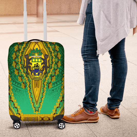 Africa Luggage Cover Red Sea Afar Democratic Organisation Luggage Cover Vintage African Dashiki