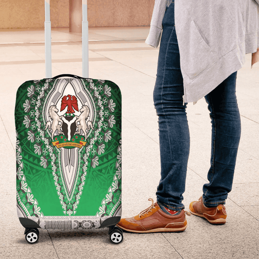 Africa Luggage Cover Nigeria Luggage Cover Vintage African Dashiki