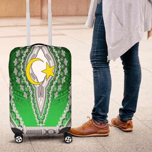 Africa Luggage Cover Central African Luggage Cover Vintage African Dashiki