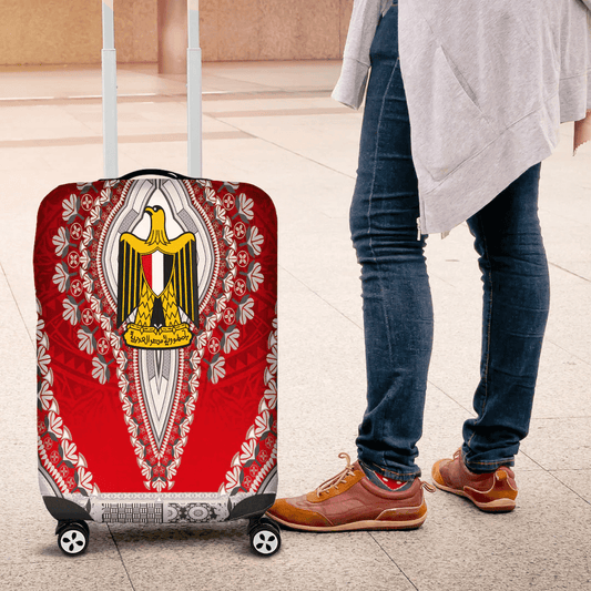 Africa Luggage Cover Egypt Luggage Cover Vintage African Dashiki