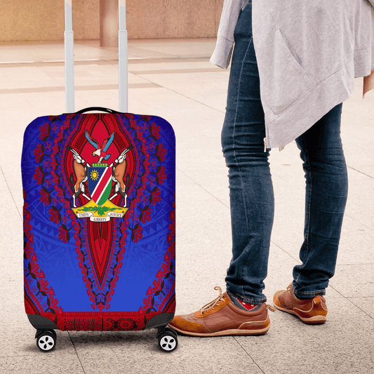 Africa Luggage Cover Mpumalanga Region of South Africa Luggage Cover Vintage African Dashiki