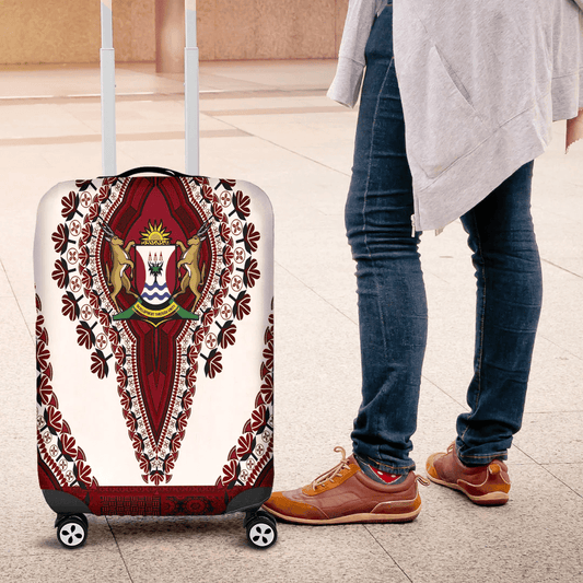 Africa Luggage Cover Estern Cape Region of South Africa Luggage Cover Vintage African Dashiki