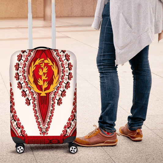 Africa Luggage Cover Niger Luggage Cover Vintage African Dashiki