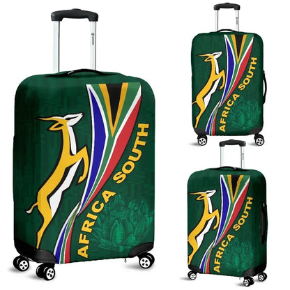 Luggage Cover South Africa Luggage Covers Springboks Rugby Be Unique Green