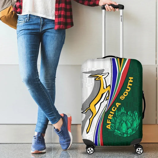 Luggage Cover South Africa Luggage Covers Springboks Rugby Be Unique White