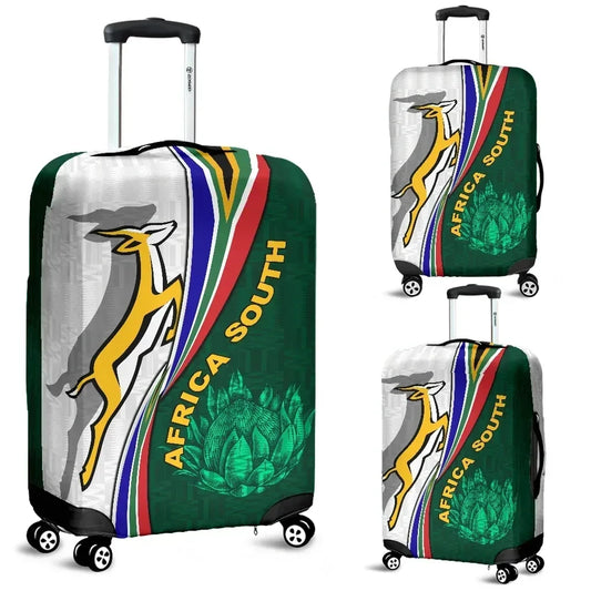 Luggage Cover South Africa Luggage Covers Springboks Rugby Be Unique White