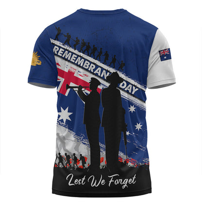 Australia T Shirt Australian Heroes Remembrance Day Tribute