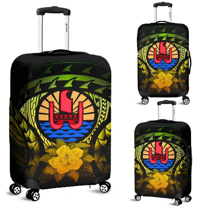 Tahiti Reggae Hibiscus Luggage Covers