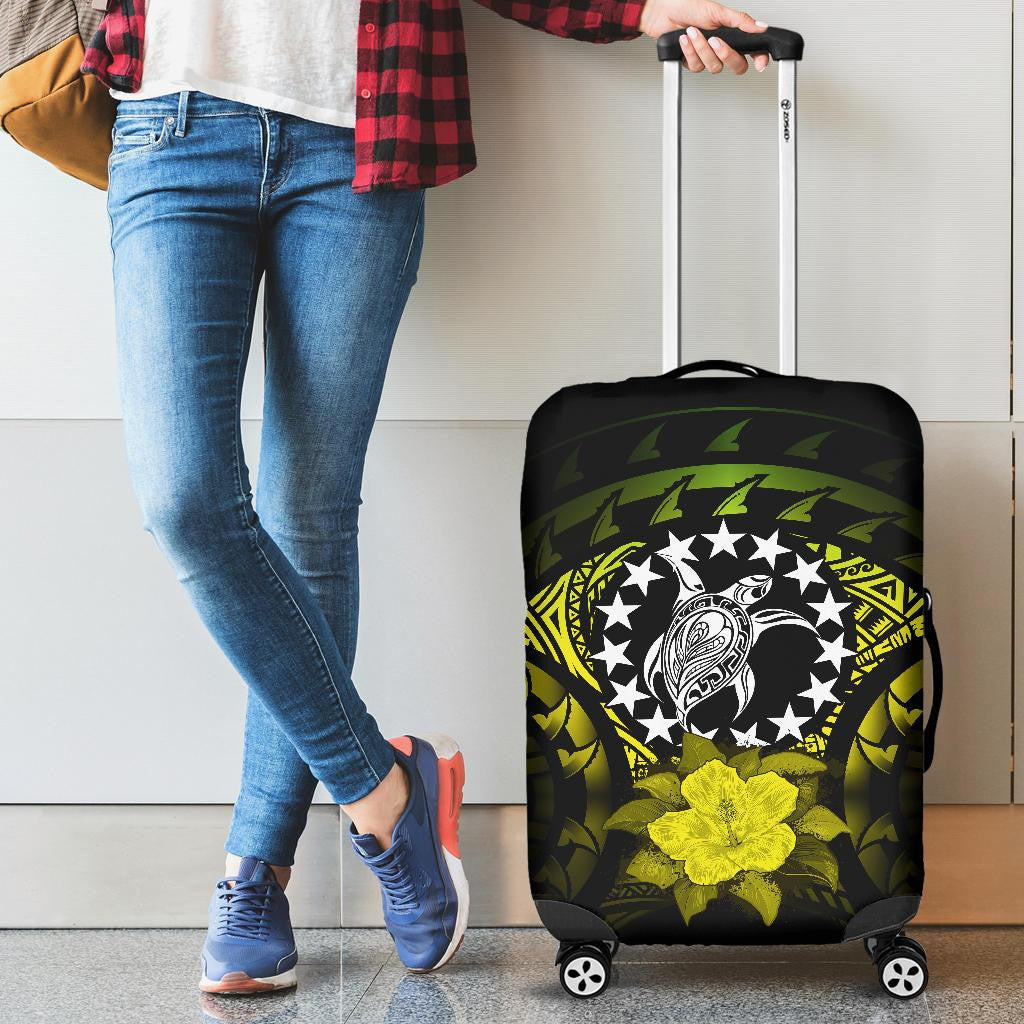 Cook Islands Luggage Covers Hibiscus