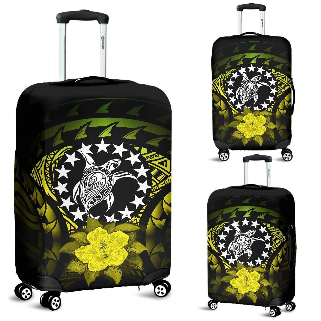 Cook Islands Luggage Covers Hibiscus