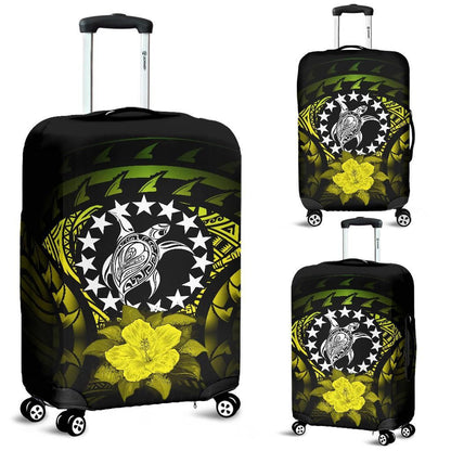 Cook Islands Luggage Covers Hibiscus