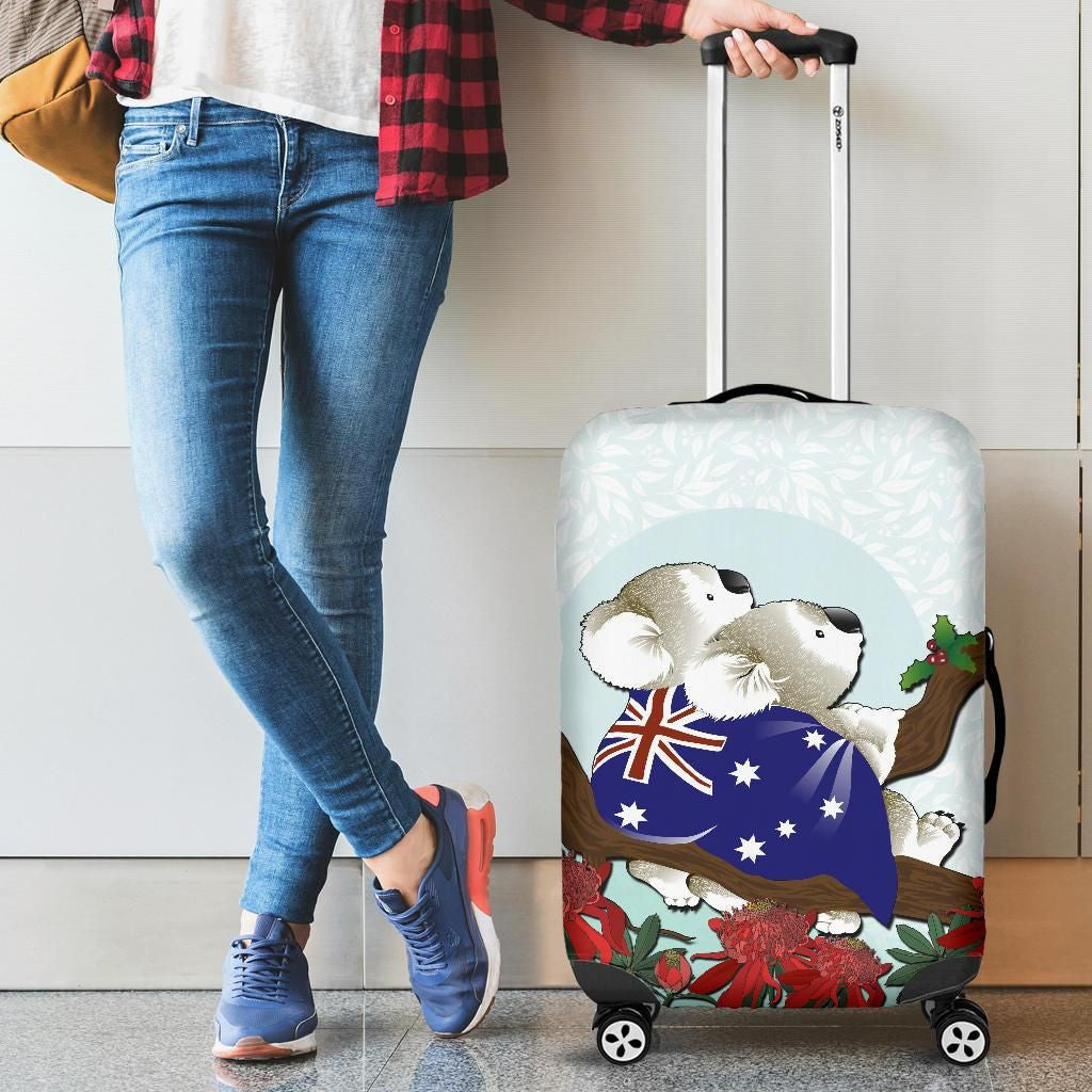 Australia Luggage Covers Koala and Waratah
