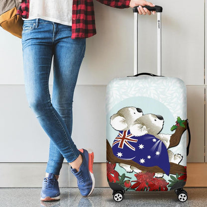 Australia Luggage Covers Koala and Waratah