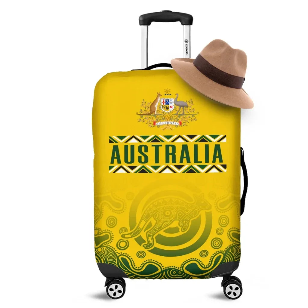 Australia Luggage Covers, Australia Sport Rugby Indigenous Aboriginal
