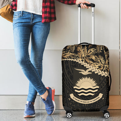 Kiribati Luggage Covers Golden Coconut
