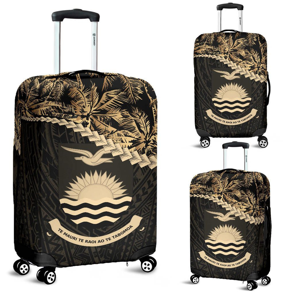 Kiribati Luggage Covers Golden Coconut