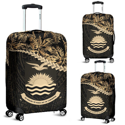 Kiribati Luggage Covers Golden Coconut