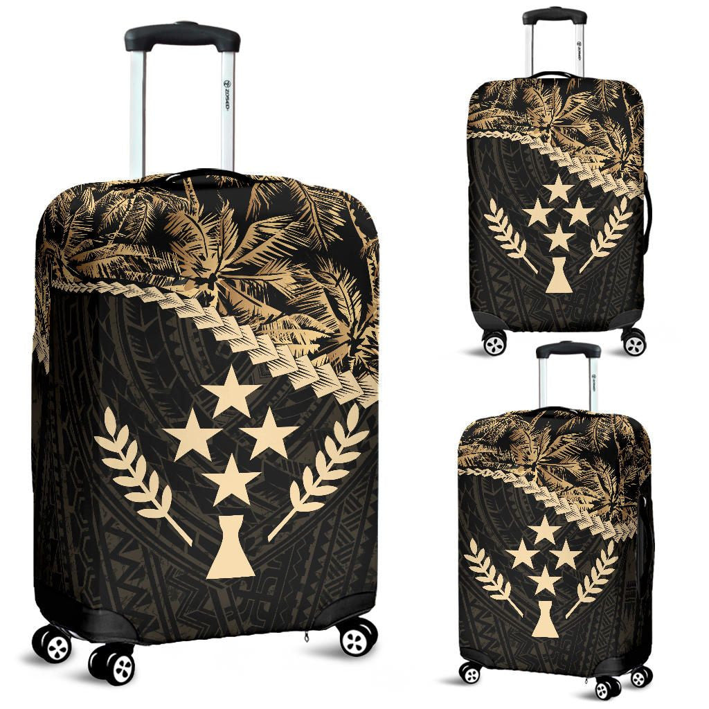 Kosrae Luggage Covers Golden Coconut