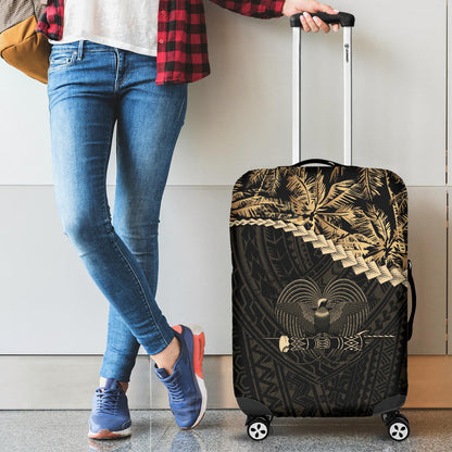Papua New Guinea Luggage Covers Golden Coconut
