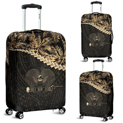 Papua New Guinea Luggage Covers Golden Coconut