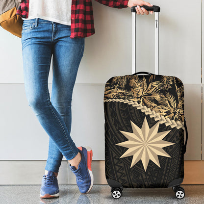 Nauru Luggage Covers Golden Coconut