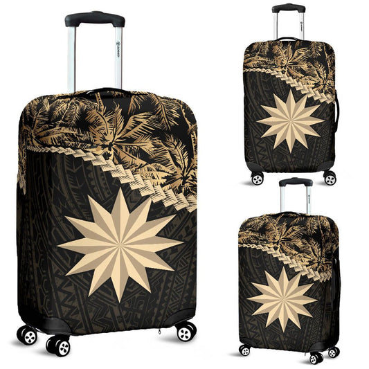 Nauru Luggage Covers Golden Coconut