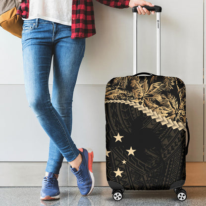 Papua New Guinea Luggage Covers Golden Coconut