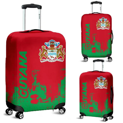 Guyana Luggage Cover Smudge Style 0